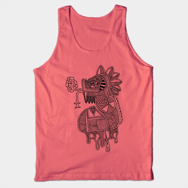 Quetzalcoatl Tank Top by PsychedelicDesignCompany